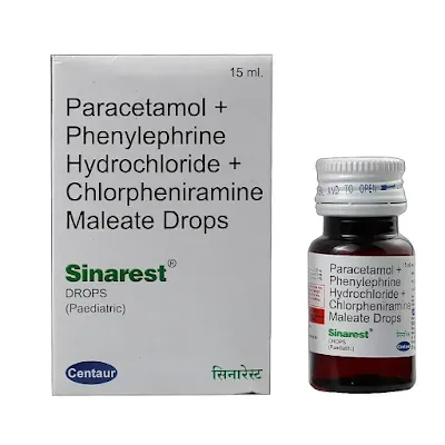 Sinarest Paediatric Drops 15 Ml