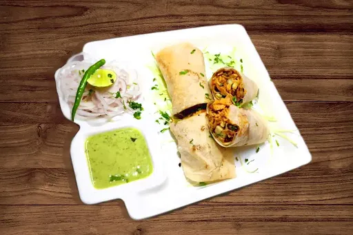 Soya Masala Chaap Roll [2 Pieces, 1 Portion]