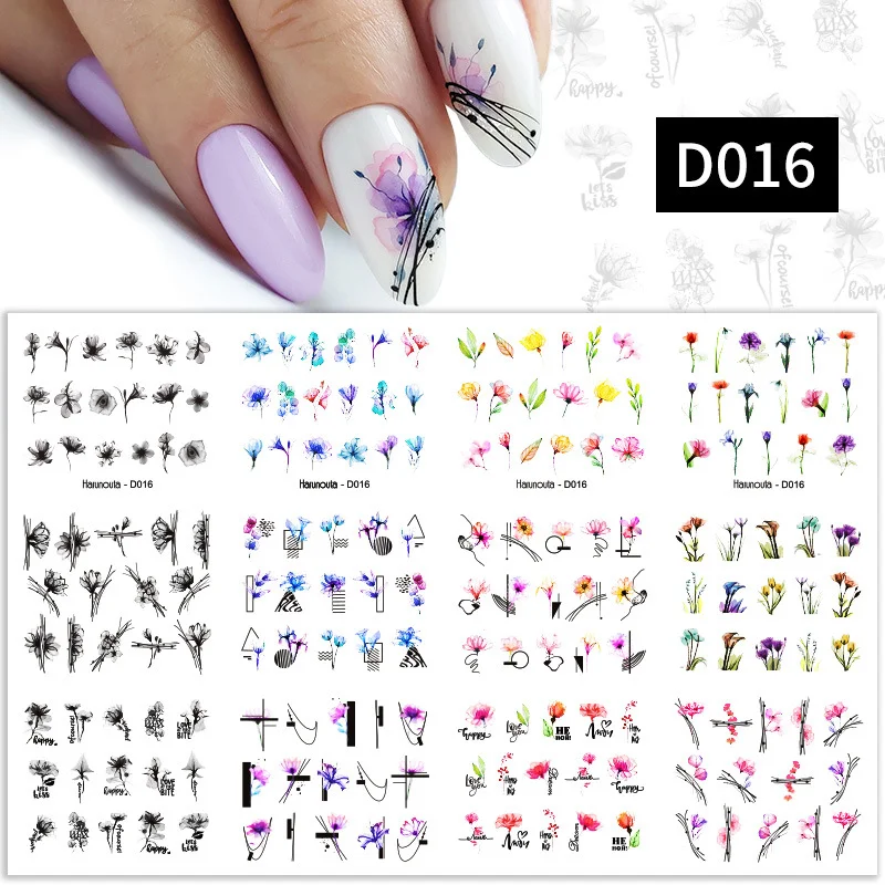 Nalepnice za Nail Art Zmija Duga Transfer DIY. Ukrasite nokte lako. Kreirajte jedinstvene i šarene manikire kod kuće.