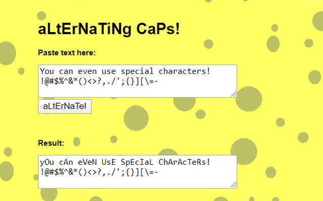 aLtErNaTiNg CaPs Preview image 1