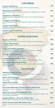 India Brew House menu 2