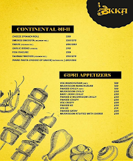 Hotel Thekka menu 3