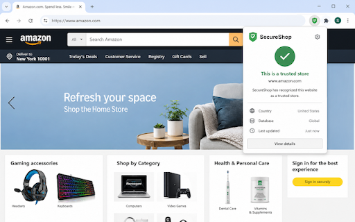 SecureShop screenshot 2