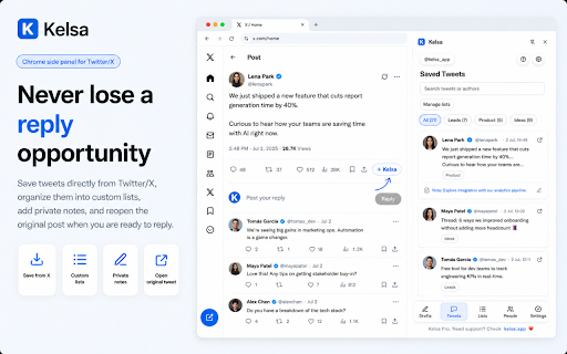 Kelsa - Growth for X screenshot 2