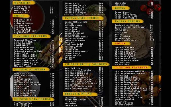 Barbeque Shack menu 