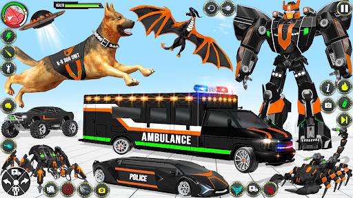 Screenshot Ambulance Dog Robot Mech Wars