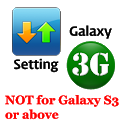 Galaxy 3G/4G Setting (ON/OFF) icon