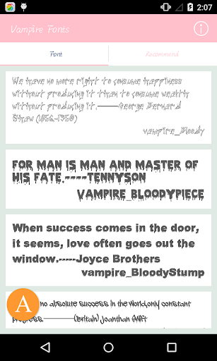 Free Font Pack - Vampire font