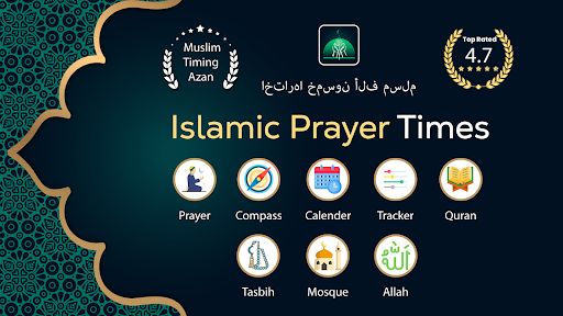 Screenshot Prayer Times & AI Lesson Card