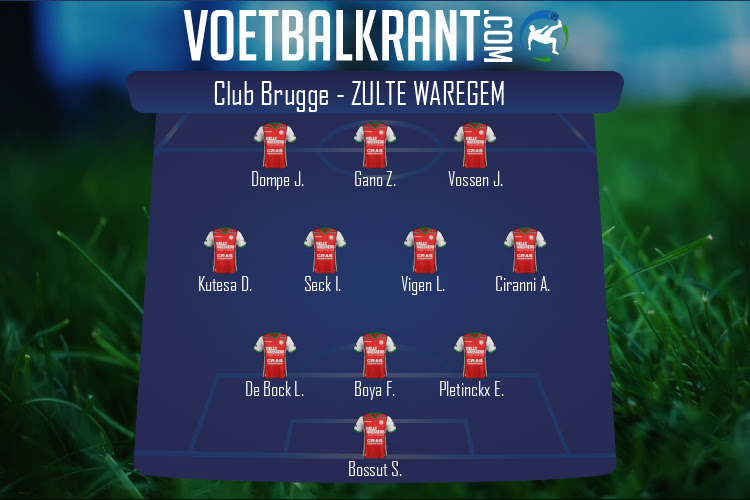 Zulte Waregem (Club Brugge - Zulte Waregem)