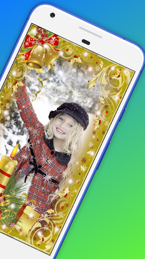 Merry Christmas Photo Frame  Frames  Greetings