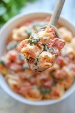 Spinach Tomato Tortellini was pinched from <a href="http://damndelicious.net/2014/07/30/spinach-tomato-tortellini/" target="_blank">damndelicious.net.</a>