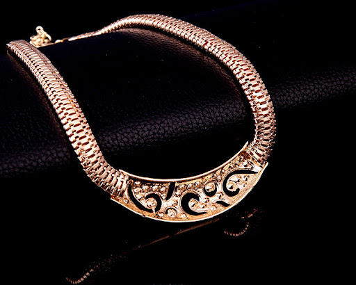 Title 8, Exaggerated Punk Necklace Earrings Bracelets an...
