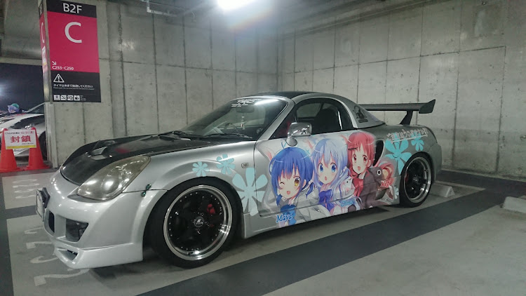 セリカのアキバUDX・ごちうさ難民・ごちうさ痛車・痛車に関するカスタム事例の投稿画像4枚目