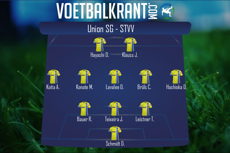 Opstelling STVV | Union SG - STVV (13/02/2022)