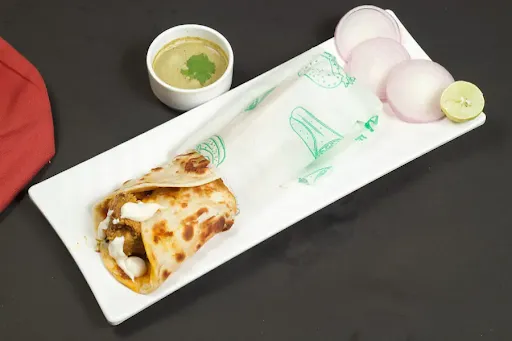 Malai Chaap Shawarma Roll