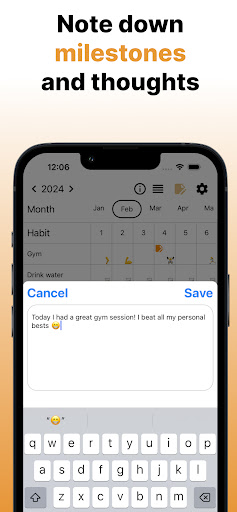 Screenshot Habits - Habit Tracker & Notes