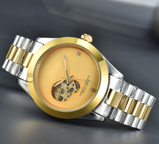Title 8, Hollow Mens Mechanical Casual Watch, a stylish...