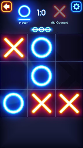 Tic Tac Toe Glow