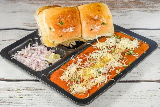 Butter Cheese Pav Bhaji