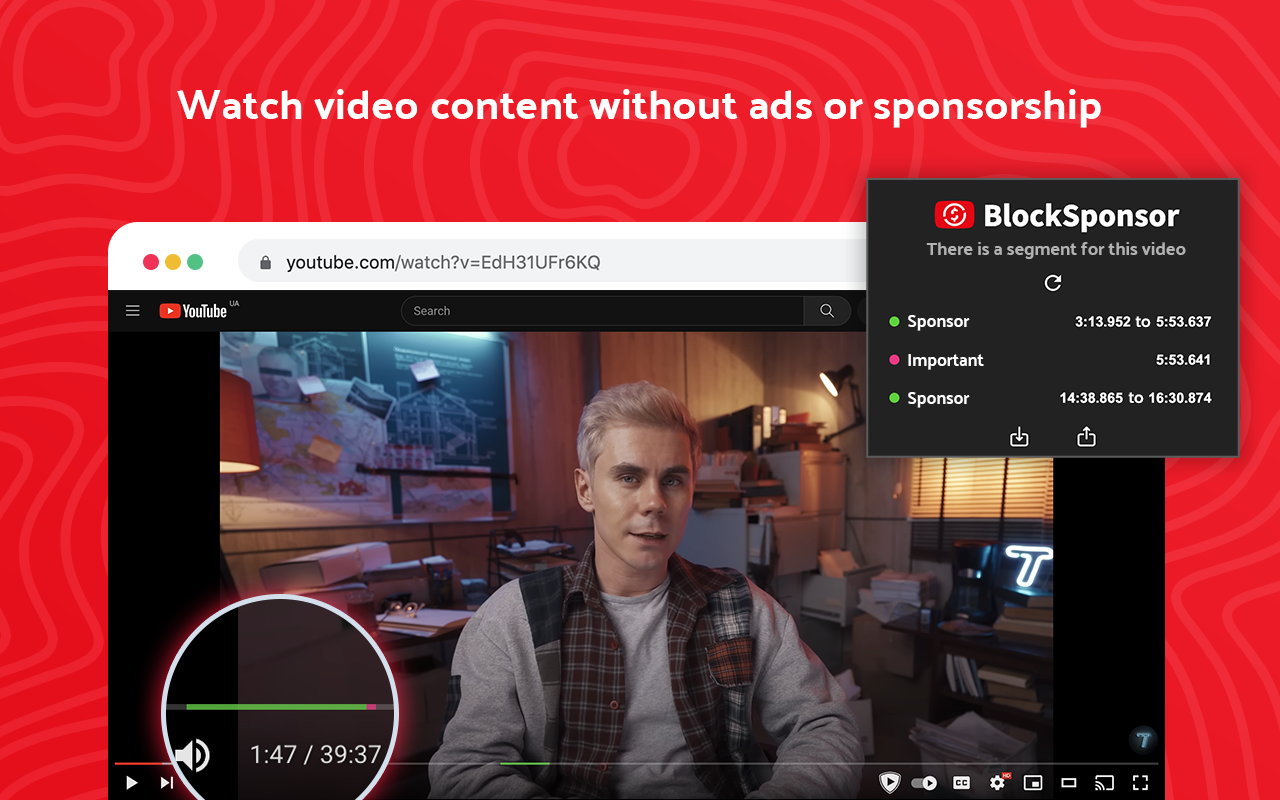 BlockSponsor for YouTube Preview image 2