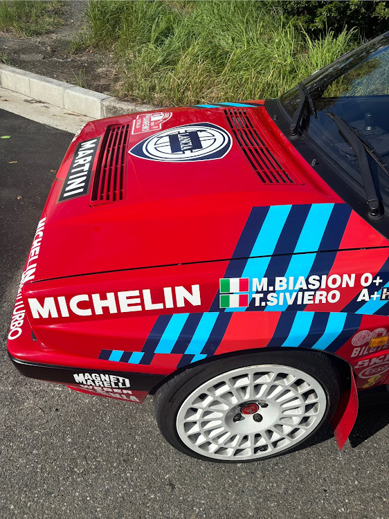 デルタのLANCIA  DELTA integrale 16V・Rally  JAPAN 2024・MARTINI・DIESEL・MIKI BIASIONに関するカスタム事例の投稿画像1枚目
