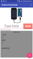 Android OTG USB for Arduino Screenshot