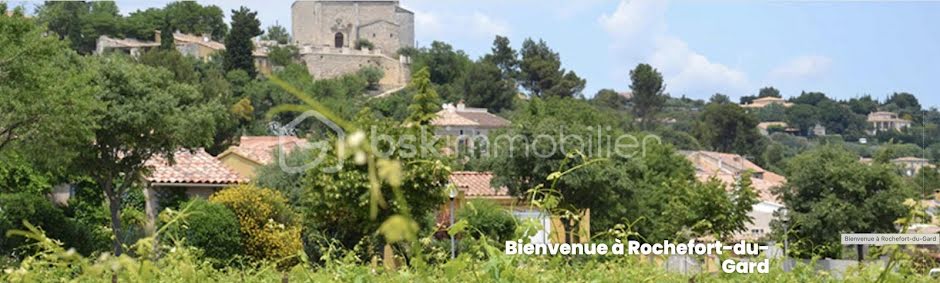 Vente terrain  407 m² à Rochefort-du-Gard (30650), 143 000 €