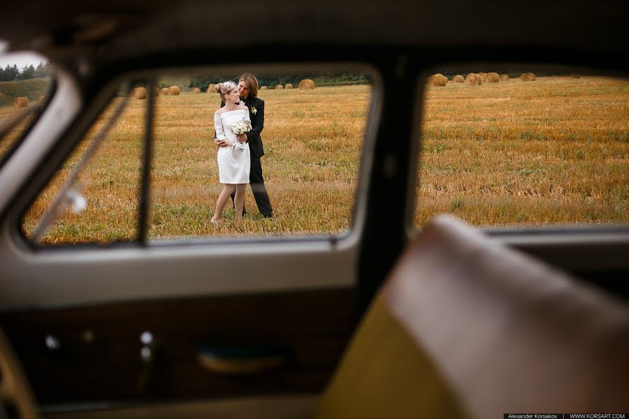 Fotógrafo de casamento Aleksandr Korsakov (korsar). Foto de 3 de outubro 2015