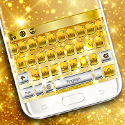 Gold Silver Keyboard Theme  Icon