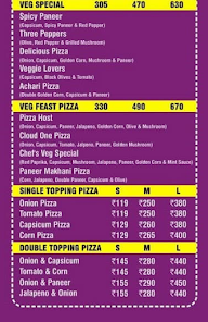 Pizza Host menu 2