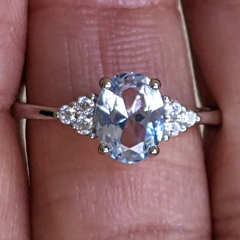 Title 22, Bague à motif géométrique tendance pour femmes,...