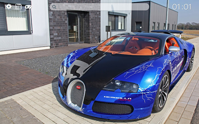 Bugatti HD new free tab theme