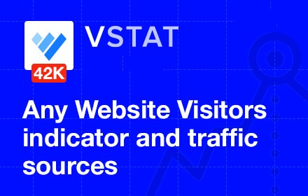 VStat 2 - visit statistics & website traffic small promo image