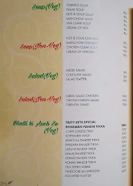 Hotel Majestique menu 4