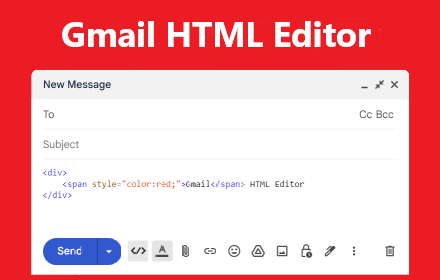 Gmail HTML Editor small promo image