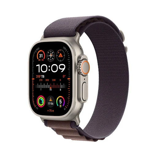 Đồng hồ Apple Watch Ultra 2 4G 49mm (Vỏ Titan Dây Vải Indigo Alpine - L) (MREW3VN/A)