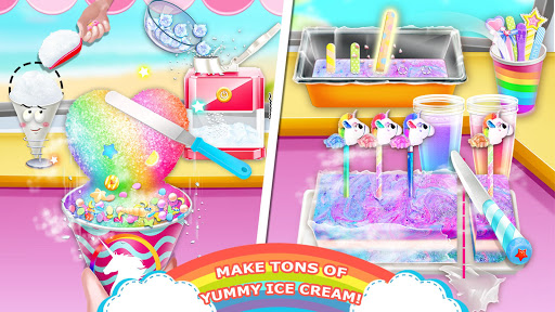 Unicorn Chef: Summer Ice Foods - Cooking Games APK MOD screenshots 3