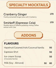 Tan Coffee menu 2