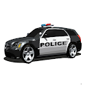 Icon Driving Police Car 3D