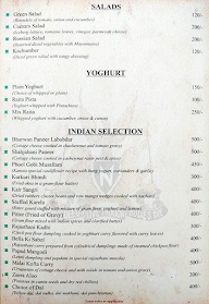 Imperial Lancers - Restaurant & Bar menu 1