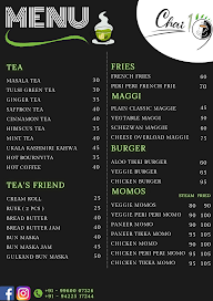 Chai19.Kondhwa menu 1