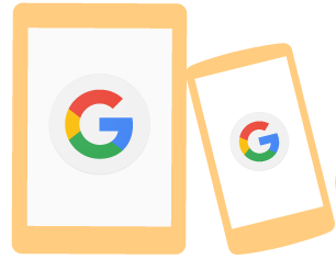 Assorted mobile devices with Google servicves 