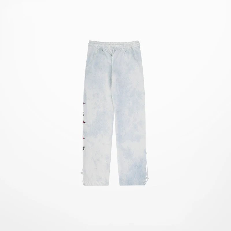 Leggings sueltos de otoño con teñido anudado, degradado, monos casuales, pantalones deportivos para un look relajado y cómodo.