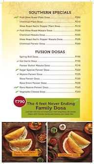 Sagar Ratna menu 8