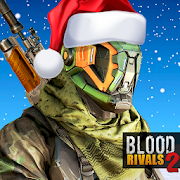 Blood Rivals 2: Christmas Special Survival Shooter Mod apk أحدث إصدار تنزيل مجاني