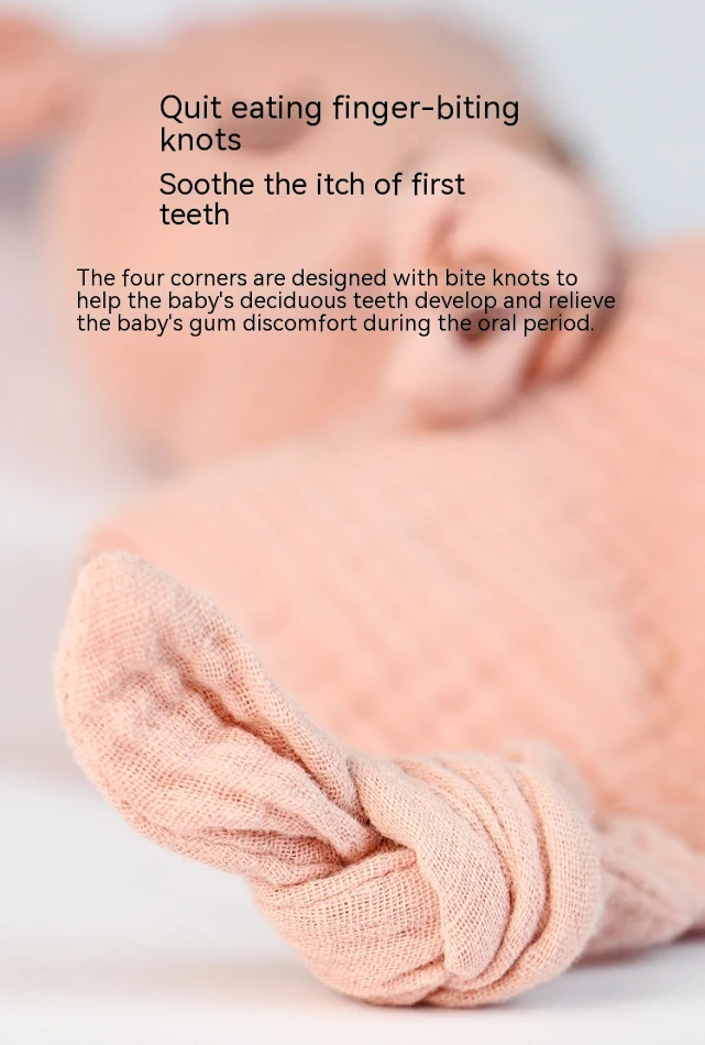 Baby Coax Newborn Gauze Appeasing Towel, the sleep artifact designed to soothe and help your baby fall asleep peacefully
