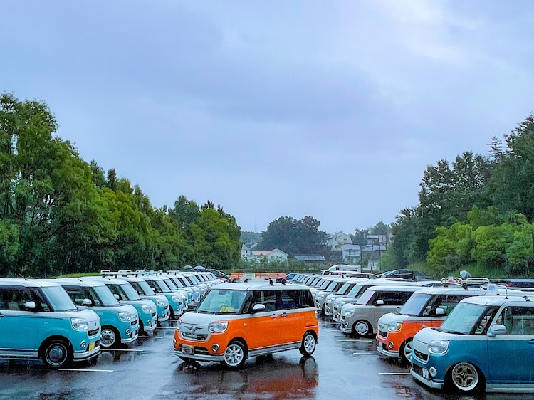 ムーヴキャンバスのトヨタ博物館オフ・オーナーズミーティング・愛知オフ会・ムーブキャンバス・たむりんさん、ポムさんお疲れ様に関するカスタム事例の投稿画像1枚目