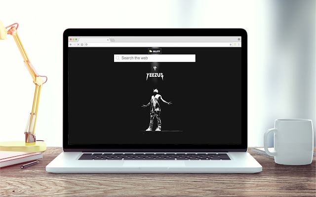 Yeezus New Tab Theme