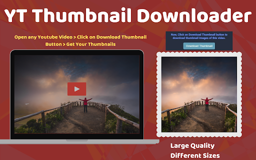 YT Downloader Open Thumbnail Large Quality Different Sizes 